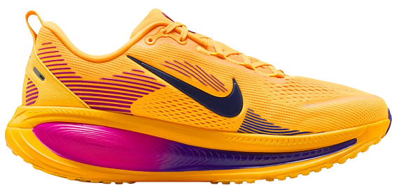 Кроссовки мужские Nike Vomero 18 Citron Pulse/Blue Void/Laser Orange/Hyper Violet/Indigo Burst/Volt - Фото 3 большая