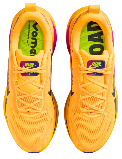 Кроссовки мужские Nike Vomero 18 Citron Pulse/Blue Void/Laser Orange/Hyper Violet/Indigo Burst/Volt - Фото 4 большая