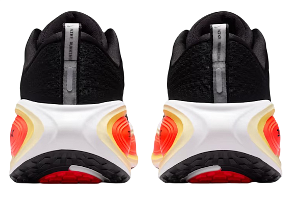 Кроссовки мужские Nike Vomero Plus Black/White/Brt Crimson/Sail/Topaz Gold/Alabaster - Фото 2 большая