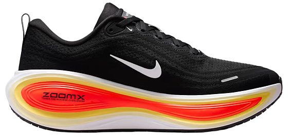 Кроссовки мужские Nike Vomero Plus Black/White/Brt Crimson/Sail/Topaz Gold/Alabaster - Фото 5 большая