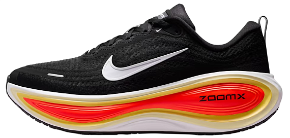 Кроссовки мужские Nike Vomero Plus Black/White/Brt Crimson/Sail/Topaz Gold/Alabaster - Фото 7 большая