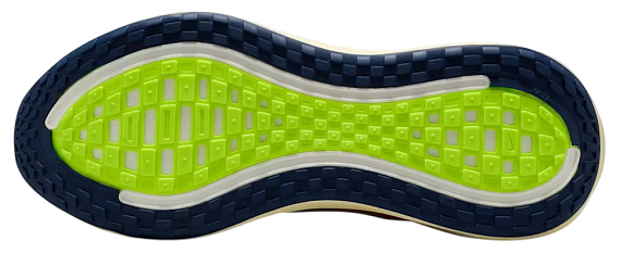 Кроссовки мужские Nike Vomero Plus Citron Pulse/Blue Void-Alabaster-Laser Or-Indigo Burst-Hyper Viol - Фото 3 большая