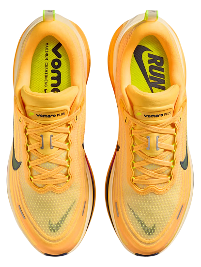 Кроссовки мужские Nike Vomero Plus Citron Pulse/Blue Void-Alabaster-Laser Or-Indigo Burst-Hyper Viol - Фото 5 большая
