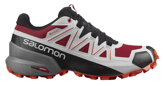 Кроссовки мужские Salomon Speedcross 5 GTX Chili/Pearl B - Фото 1 большая