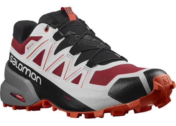 Кроссовки мужские Salomon Speedcross 5 GTX Chili/Pearl B - Фото 2 большая