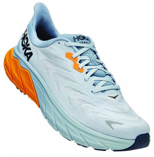 Кроссовки мужские Hoka Arahi 6 Plein Air/Blue Fog - Фото 1 большая