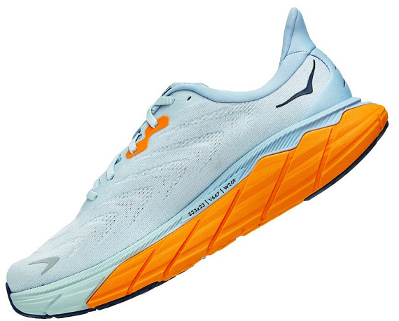 Кроссовки мужские Hoka Arahi 6 Plein Air/Blue Fog - Фото 4 большая