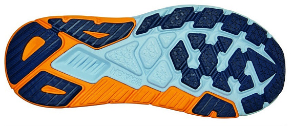Кроссовки мужские Hoka Arahi 6 Plein Air/Blue Fog - Фото 6 большая