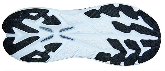 Кроссовки мужские Hoka Bondi X Blanc De Blanc/Blue Fog - Фото 6 большая