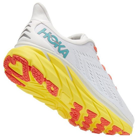 Кроссовки мужские Hoka Clifton 8 Blanc De Blanc/Illuminating - Фото 3 большая
