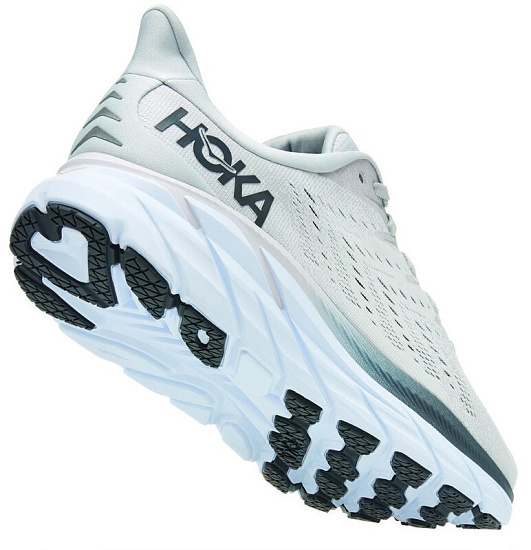 Кроссовки мужские Hoka Clifton 8 Lunar Rock/Nimbus Cloud - Фото 3 большая