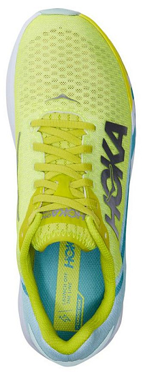 Кроссовки Hoka Rocket X Blue Glass/Evening Primrose - Фото 5 большая