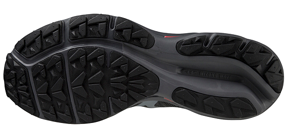 Кроссовки мужские Mizuno Wave Rider Gtx Irongate/Oystmush/Bsweet - Фото 5 большая