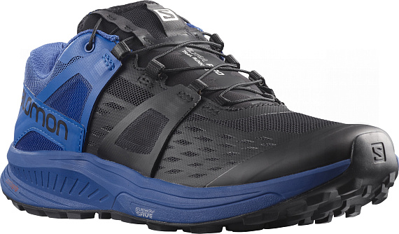 Кроссовки мужские Salomon Ultra Pro Black/Turkish Sea/P - Фото 3 большая