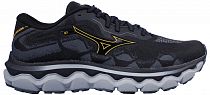 Кроссовки мужские Mizuno Wave Horizon 7 Black/Citrus/Turbulence