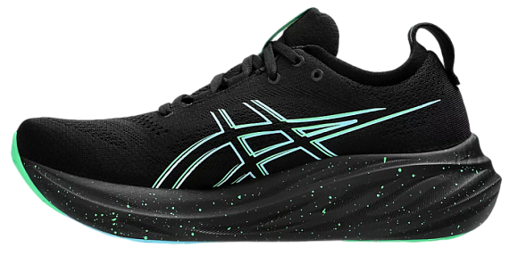 Кроссовки мужские ASICS Gel-Nimbus 26 Black/Soothing Sea - Фото 3 большая