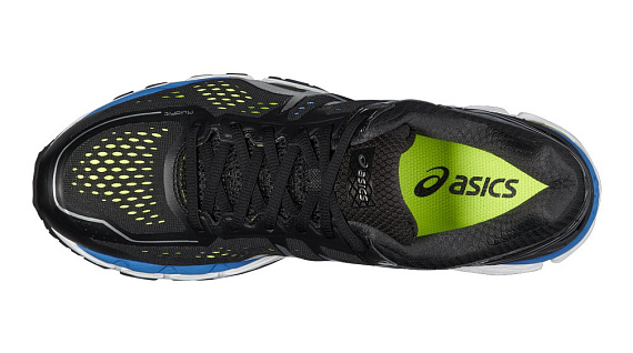 Кроссовки мужские ASICS GEL-KAYANO 22 Черный/Серебро - Фото 4 большая