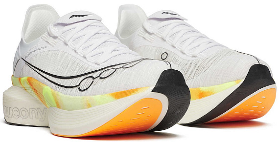Кроссовки Saucony Endorphin Elite 2 White/Peel - Фото 2 большая