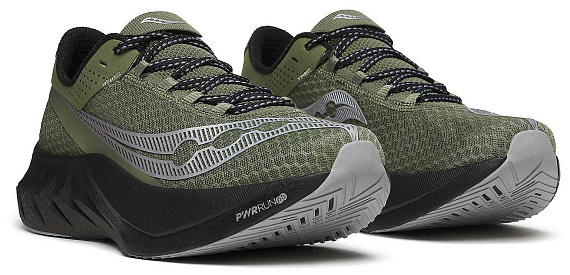 Кроссовки мужские Saucony Endorphin Pro 4 Olivine/Black - Фото 2 большая