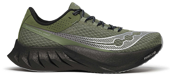 Кроссовки мужские Saucony Endorphin Pro 4 Olivine/Black - Фото 1 большая
