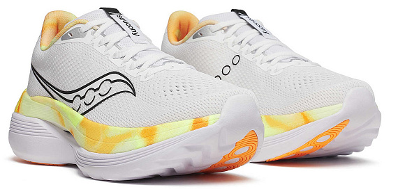 Кроссовки мужские Saucony Endorphin Trainer White/Black - Фото 2 большая