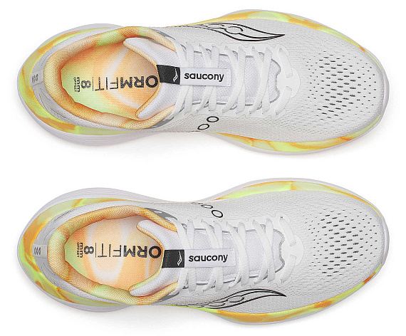 Кроссовки мужские Saucony Endorphin Trainer White/Black - Фото 5 большая
