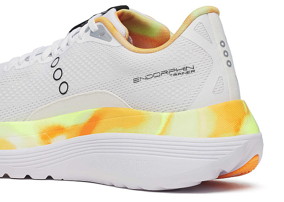 Кроссовки мужские Saucony Endorphin Trainer White/Black - Фото 10 большая