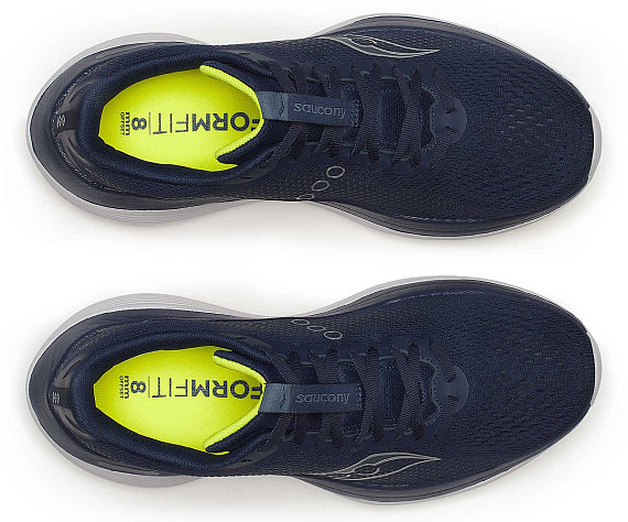 Кроссовки мужские Saucony Endorphin Trainer Navy/Primrose - Фото 5 большая