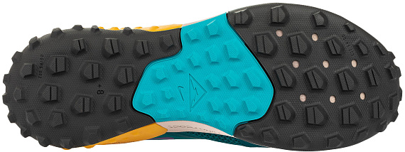 Кроссовки мужские Nike Wildhorse 7 Mystic Teal/Turquoise Blue/University Gold/Dark Smoke Grey - Фото 4 большая