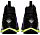Кроссовки мужские Nike Zoom Pegasus Turbo Shield Wp Black/Metallic Silver/Voltage Purple - Фото 8 малая