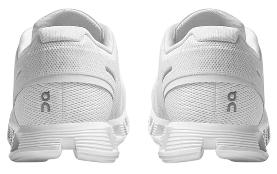 Кроссовки мужские On Cloud 5 All White - Фото 5 большая