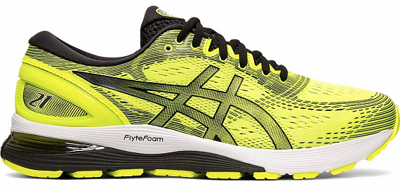 asics nimbus yellow