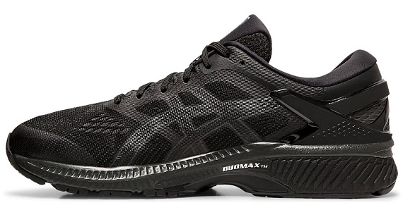 Кроссовки мужские ASICS Gel-Kayano 26 Black/Black - Фото 4 большая