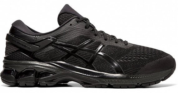 Кроссовки мужские ASICS Gel-Kayano 26 Black/Black - Фото 1 большая