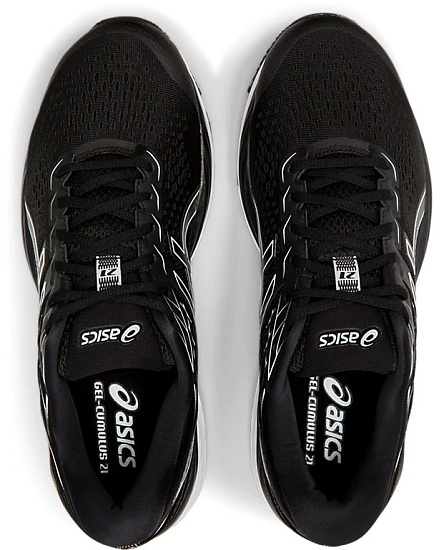 Кроссовки мужские ASICS Gel-Cumulus 21 Black/White - Фото 5 большая