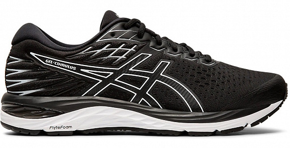 Кроссовки мужские ASICS Gel-Cumulus 21 Black/White - Фото 1 большая