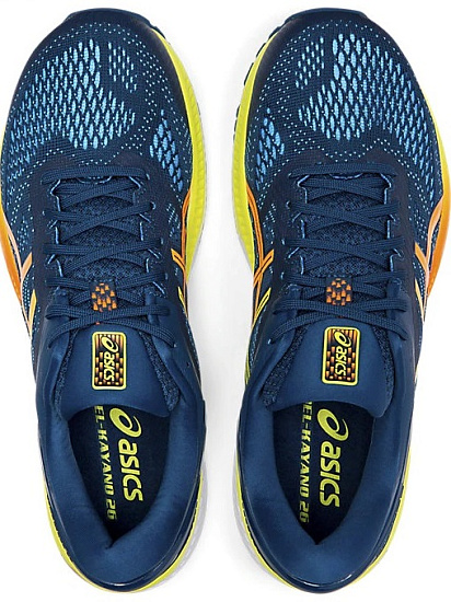 Кроссовки мужские ASICS Gel-Kayano 26 Mako Blue/Sour Yuzu - Фото 5 большая