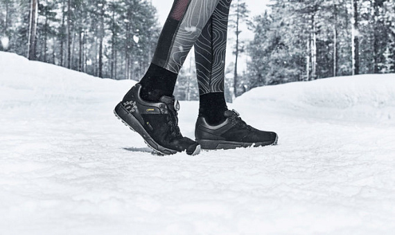Кроссовки мужские Icebug DTS3 BUGrip® GTX Carbon/Black - Фото 2 большая