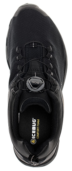 Кроссовки мужские Icebug DTS3 BUGrip® GTX Carbon/Black - Фото 7 большая