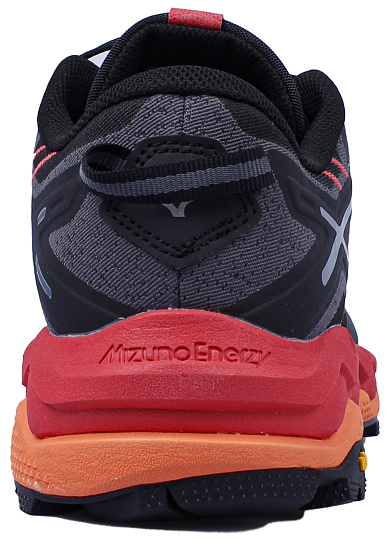 Кроссовки мужские Mizuno Wave Mujin 10 Black/Cayenne/Nasturtium - Фото 3 большая