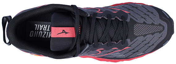 Кроссовки мужские Mizuno Wave Mujin 10 Black/Cayenne/Nasturtium - Фото 5 большая