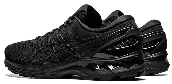 Кроссовки мужские ASICS Gel-Kayano 27 Black/Black - Фото 7 большая