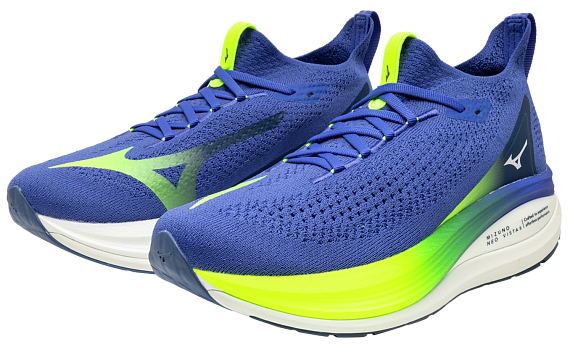 Кроссовки мужские Mizuno Neo Vista 2 DazBlu/Wht/Lightning - Фото 3 большая