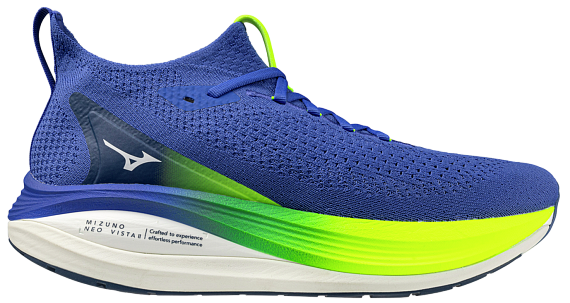 Кроссовки мужские Mizuno Neo Vista 2 DazBlu/Wht/Lightning - Фото 1 большая