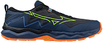 Кроссовки мужские Mizuno Wave Daichi 9 EstateBlu/LightYel/L