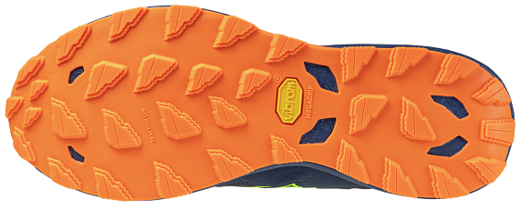 Кроссовки мужские Mizuno Wave Daichi 9 EstateBlu/LightYel/L - Фото 3 большая