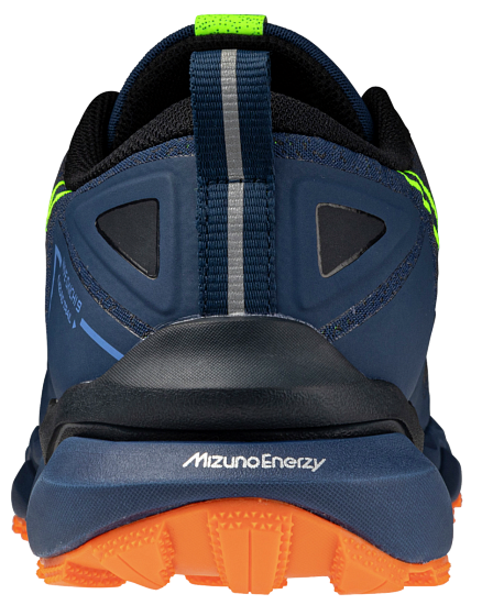 Кроссовки мужские Mizuno Wave Daichi 9 EstateBlu/LightYel/L - Фото 6 большая