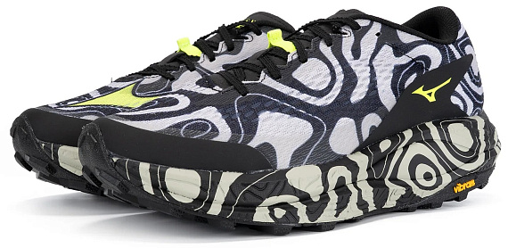 Кроссовки Mizuno Neo Accera DawnBlu/LightYel/Bla - Фото 7 большая