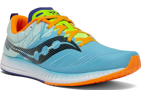 Кроссовки мужские Saucony Fastwitch 9 Future Blue - Фото 5 большая