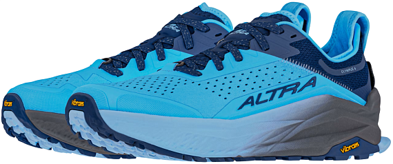 Кроссовки мужские Altra Olympus 6 Blue - Фото 2 большая